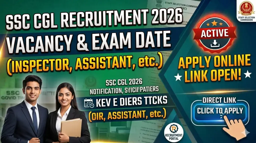SSC CGL Recruitment 2026