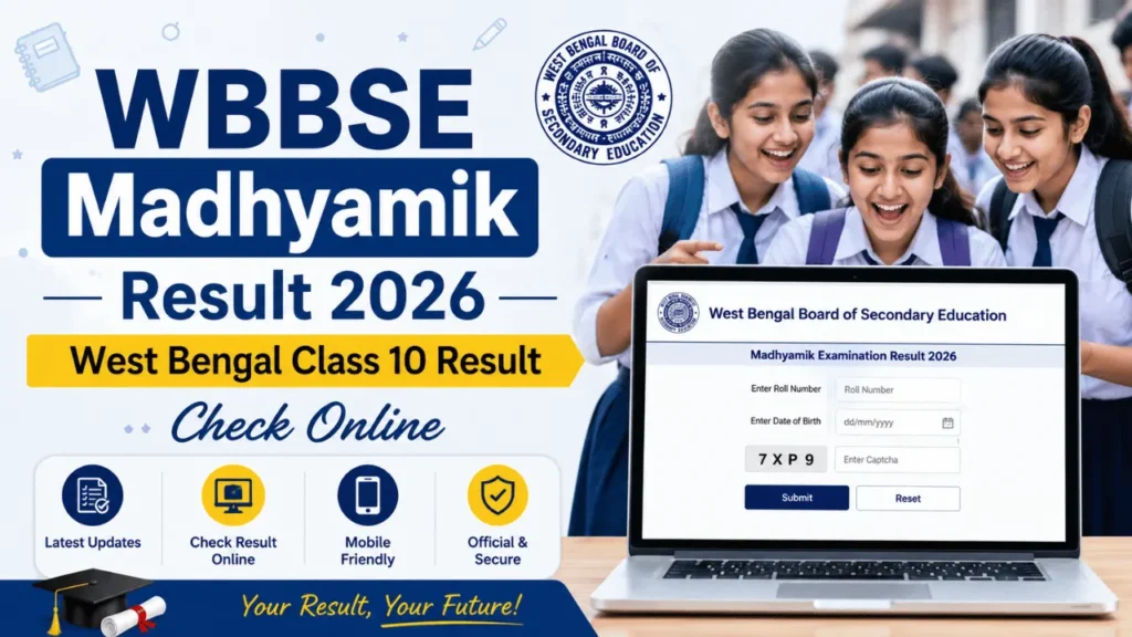 WBBSE Madhyamik Result 2026