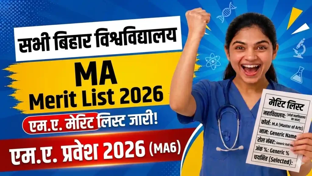 MA Merit list 2026