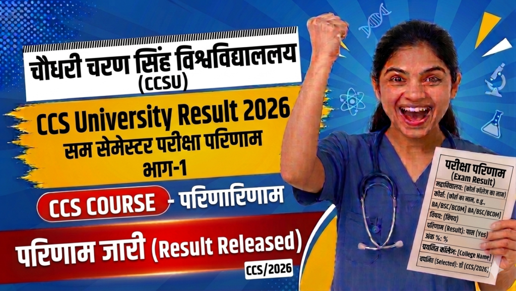 CCS University Result 2026