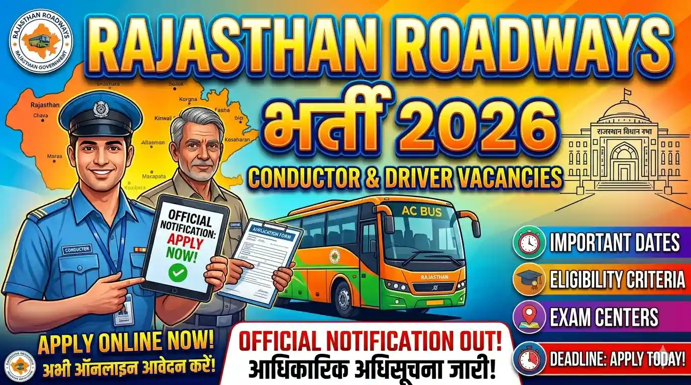 Rajasthan Roadways Recruitment 2026