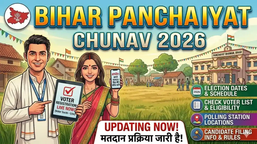 Bihar Panchayat Chunav 2026 Mein Kab Hoga - Bihar Chunav Date In Hindi