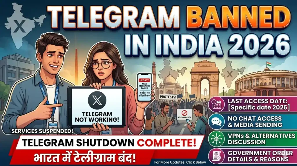 Telegram Banned In India 2026