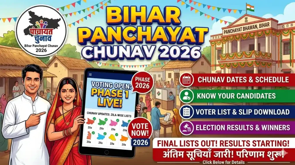 Bihar Panchayat Chunav 2026 Mein Kab Hoga