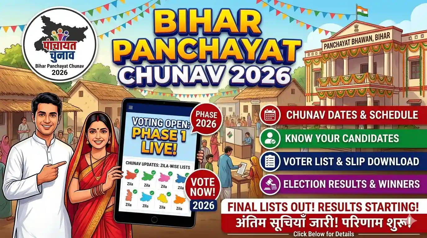 Bihar Panchayat Chunav 2026 Mein Kab Hoga