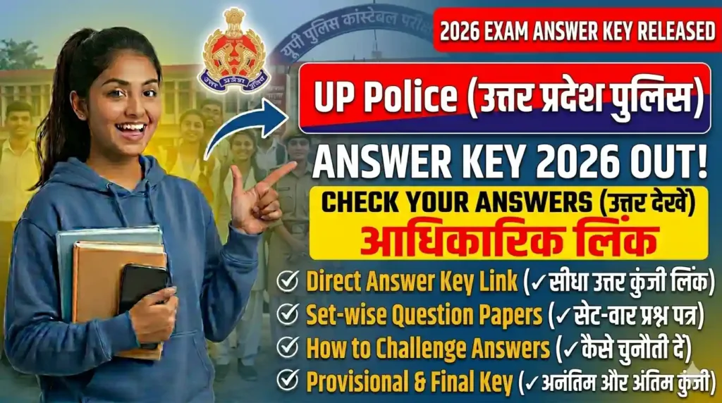 UP Police Constable Answer Key 2026