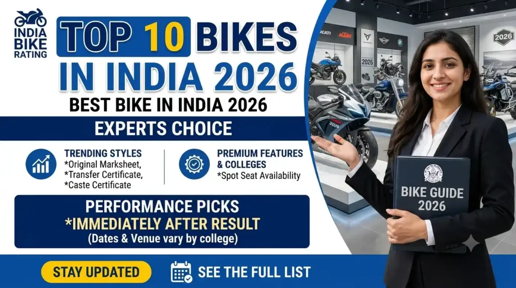 Top 10 Bike In India - Best Bike In India 2026