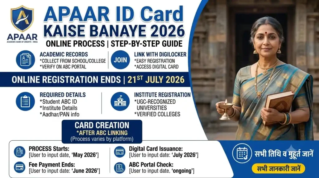 APAAR ID Card Kaise Banaye 2026